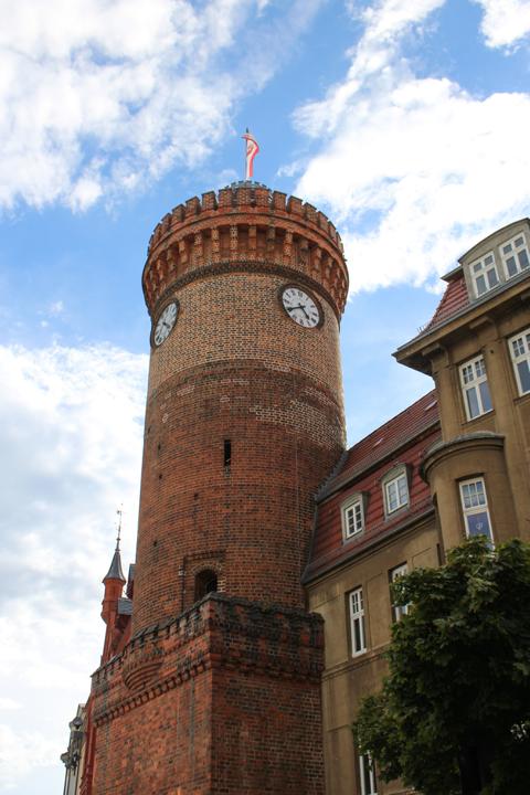 Der Spremberger Turm ist das Wahrzeichen der Stadt Cottbus und wurde im 13. Jh. erbaut