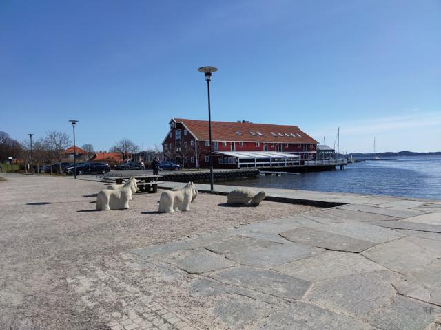 Gastronomie an der Strandpromenade in Kristiansand