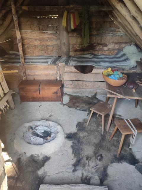 Blick in das Hausinnere