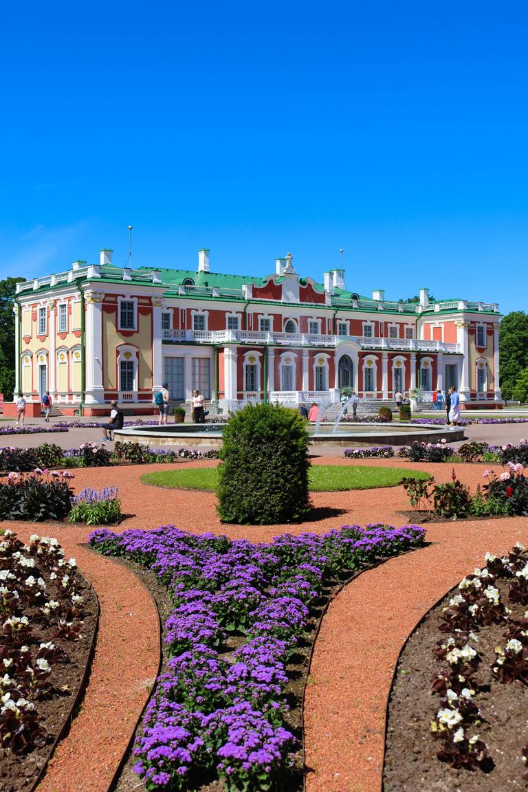 Der Kadriorg-Palast in Tallinn zählt zu den schönsten Barockschlössern Nordeuropas