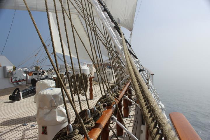 Bei eingeschränkter Sichtweite wird die Navigation auf See viel schwieriger